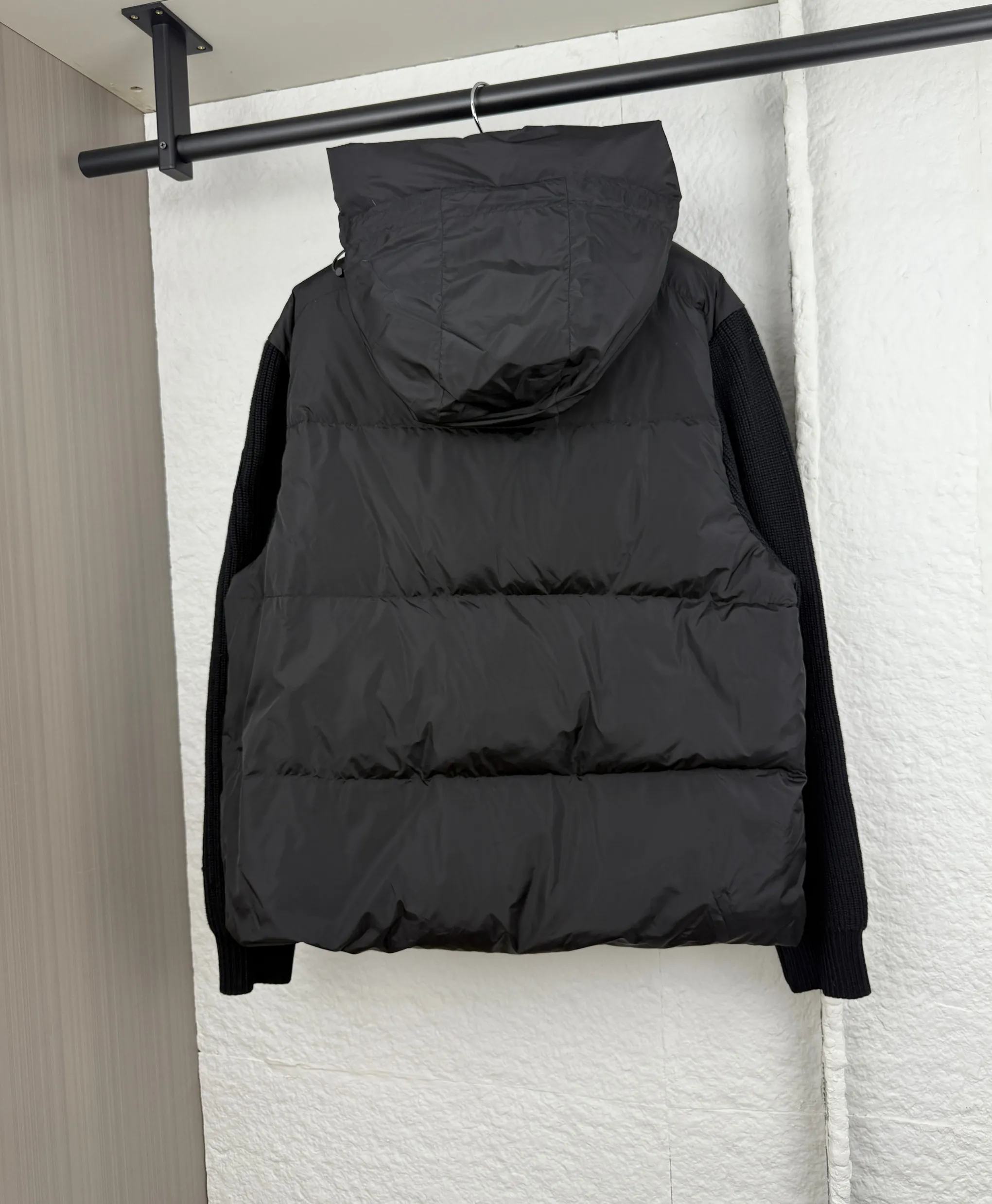 P930 Canada Goose HyBridge black label woolen patchwork down jacket S/M/L/XL